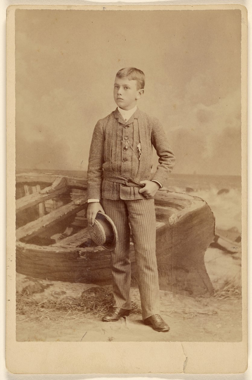 William Gay Skiddy, 14 anos de idade - março de 85 de Napoleon Sarony