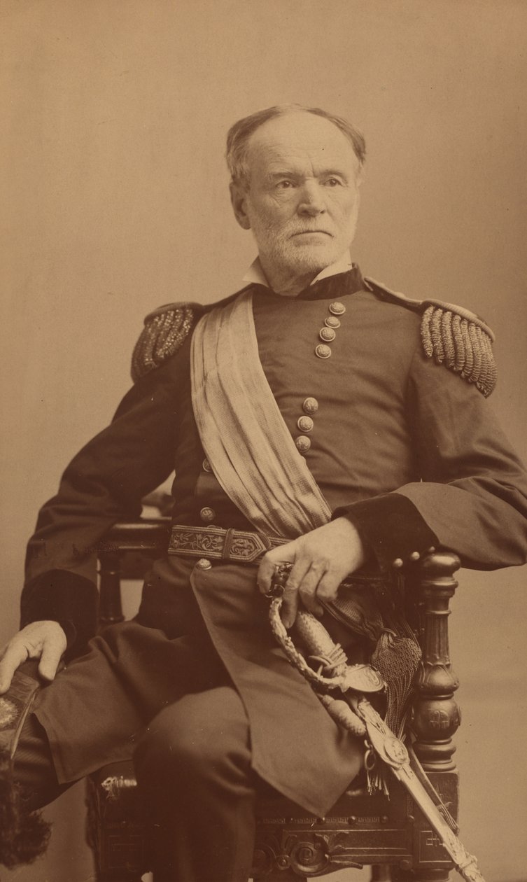 William T. Sherman de Napoleon Sarony