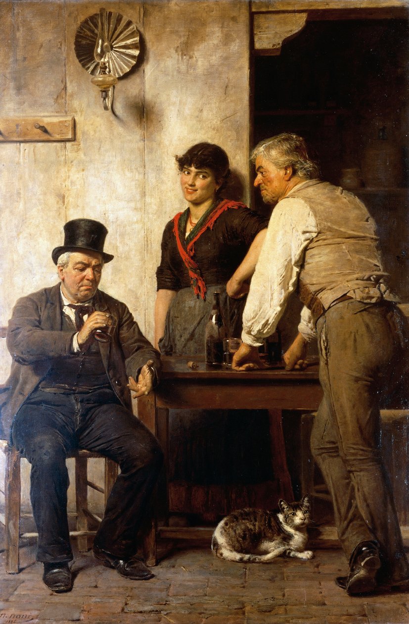 O homem inteligente a julgar de Napoleone Nani