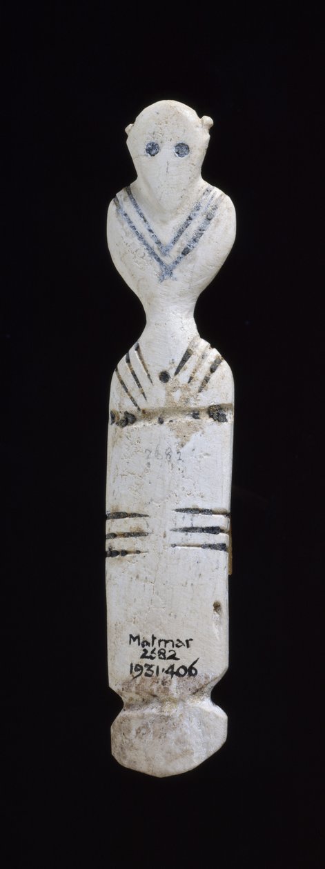 Bone osso osso de Naqada I Period Egyptian