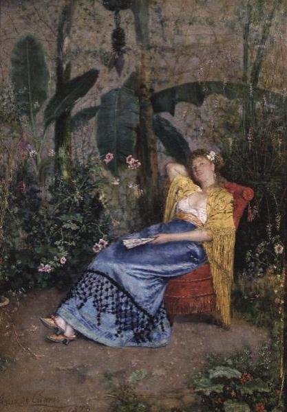 Uma Sesta no Jardim de Narcisco Ruiz de Caceres