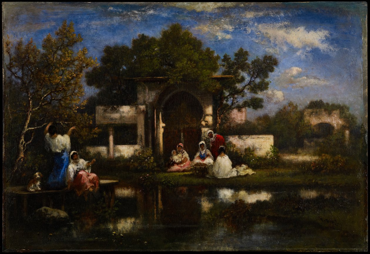 Serralho, Constantinopla, 1865-75 de Narcisse Virgile Diaz de la Peña