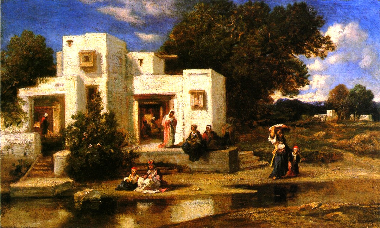 Uma casa turca de Narcisse Virgile Diaz de la Peña