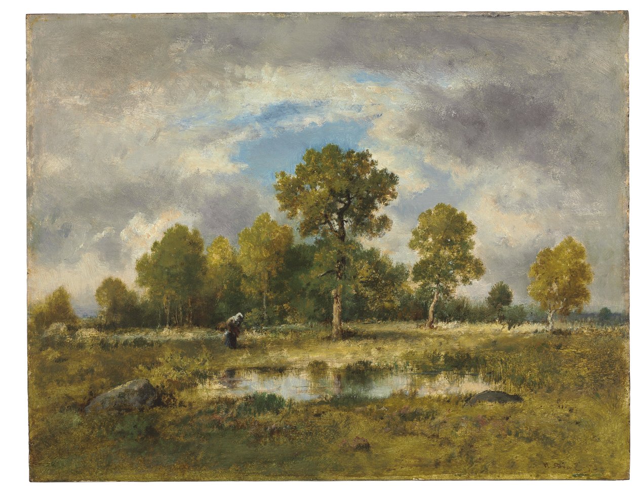 La Mare aux Vipers, 1873 de Narcisse Virgile Diaz de la Peña