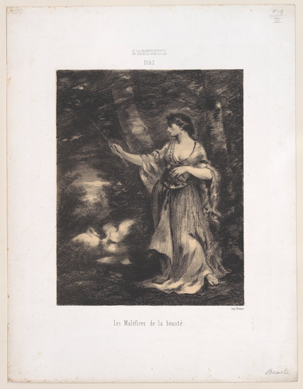 paisagem de Narcisse Virgile Diaz de la Peña