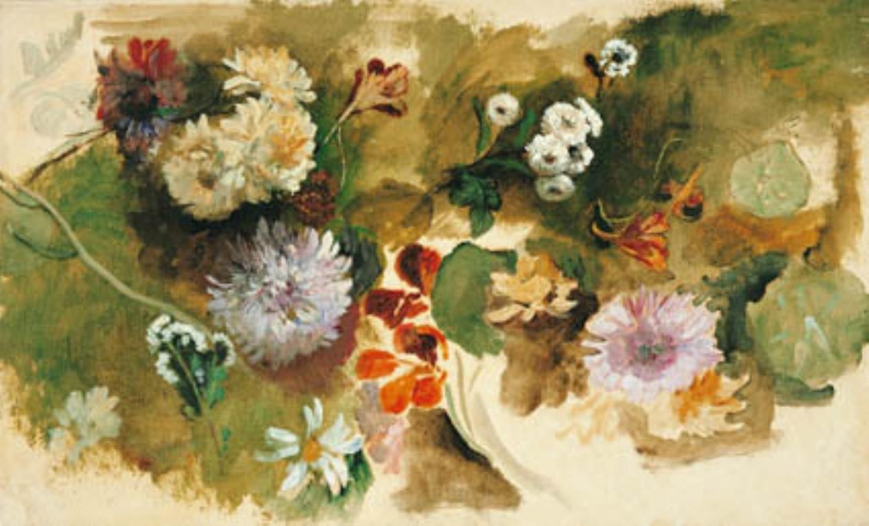 Estudos de várias flores. de Narcisse Virgile Diaz de la Peña