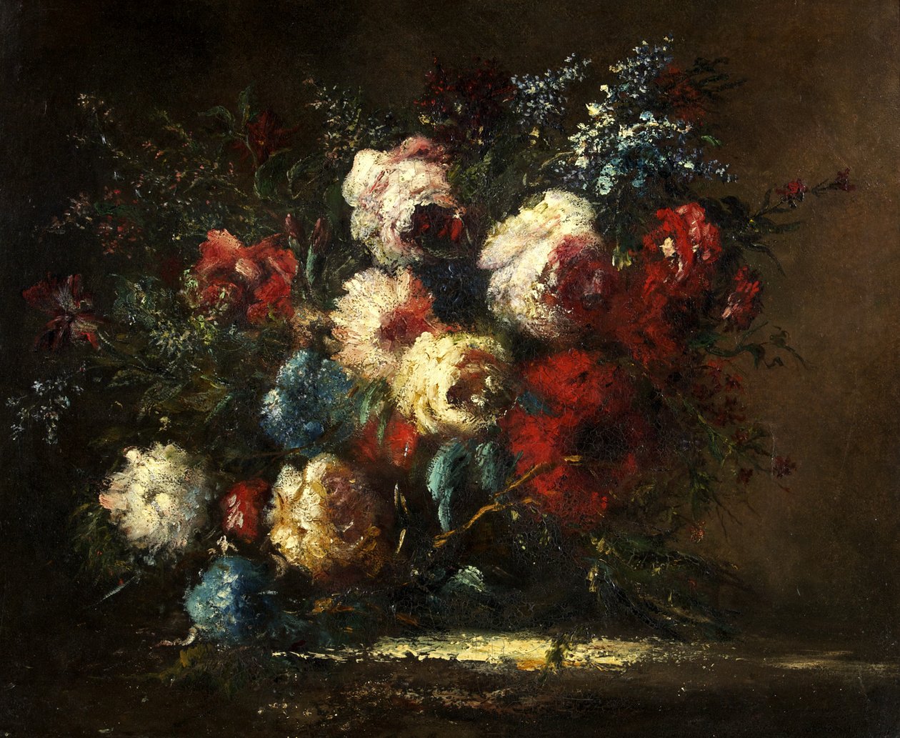 Pedaço de Flor de Narcisse Virgile Diaz de la Peña