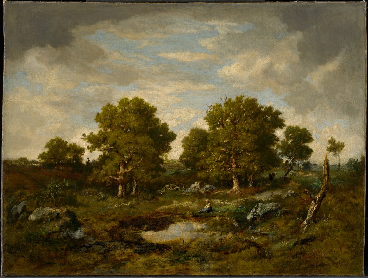 Os dois grandes carvalhos de Narcisse Virgile Diaz de la Peña