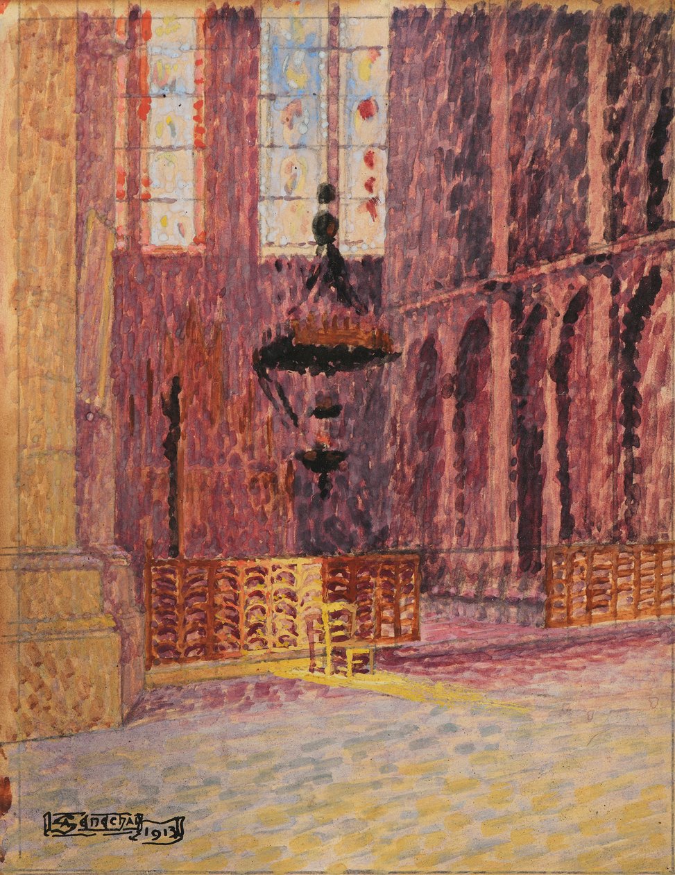 Notre Dame de Reims, Capela Absidal de Narcisse Virgilio Díaz