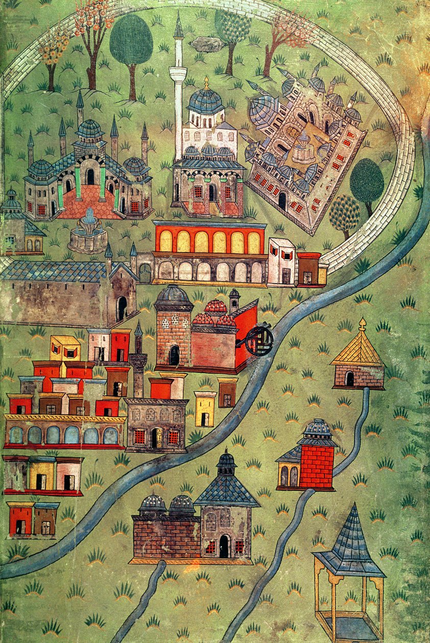 IUK T.5964 Vista de Eskisehir de Nasuh Al Silahi
