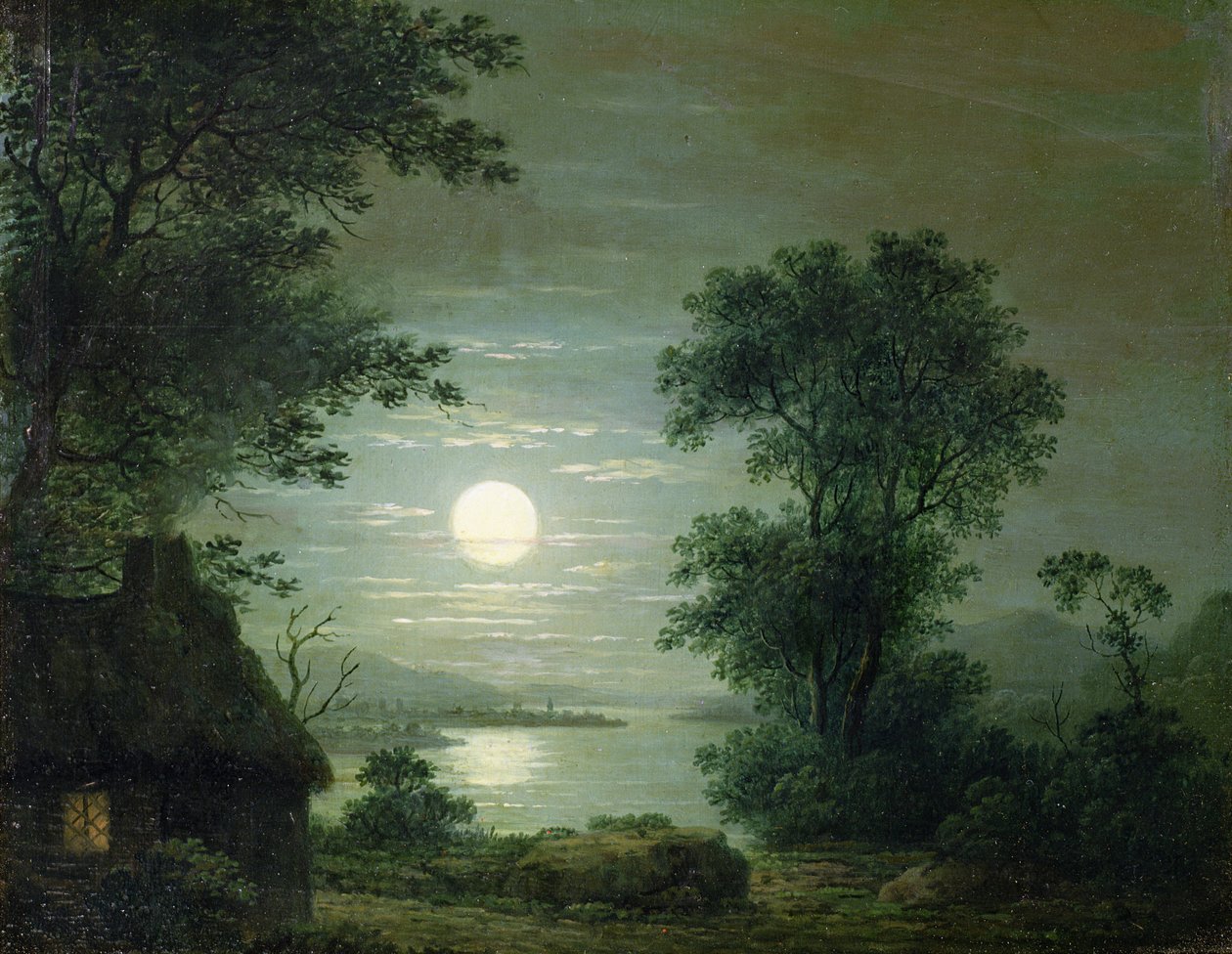 Paisagem à noite de Nathan Theodore Fielding