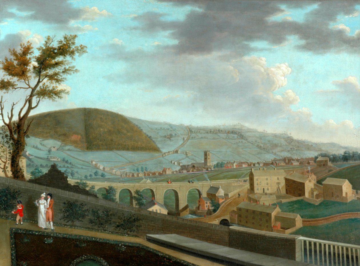 Vista Noroeste de Halifax, c.1810 de Nathan Theodore Fielding