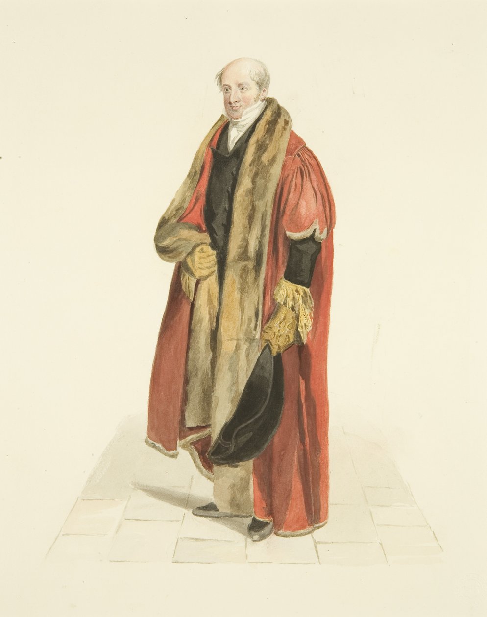 Traje do Xerife de Bristol de Nathan Cooper Branwhite