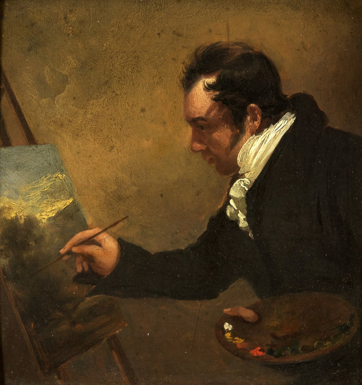 Retrato do Reverendo John Eagles de Nathan Cooper Branwhite