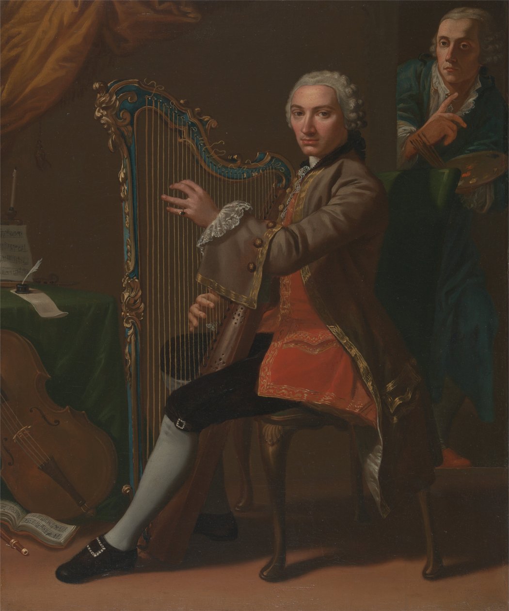 Cristiano Giuseppe Lidarti e Giovanni Battista Tempesti de Nathaniel Dance Holland