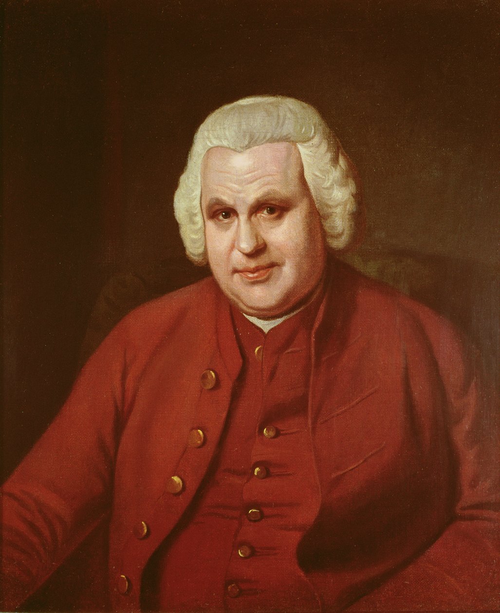 Retrato de Thomas Mudge (1715-94) da Venerável Companhia de Clockmakers de Nathaniel Dance Holland
