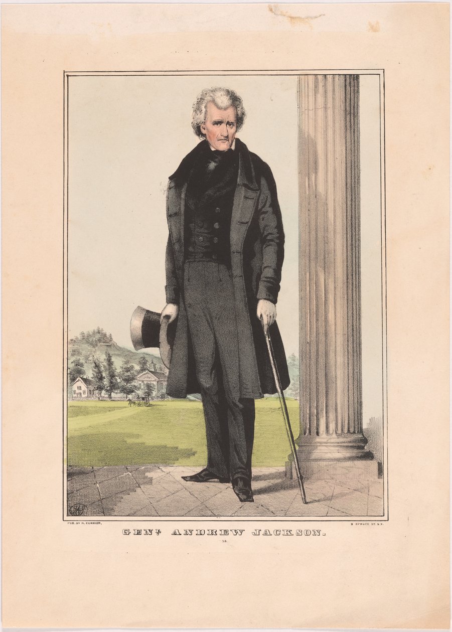 Andrew Jackson de Nathaniel Currier