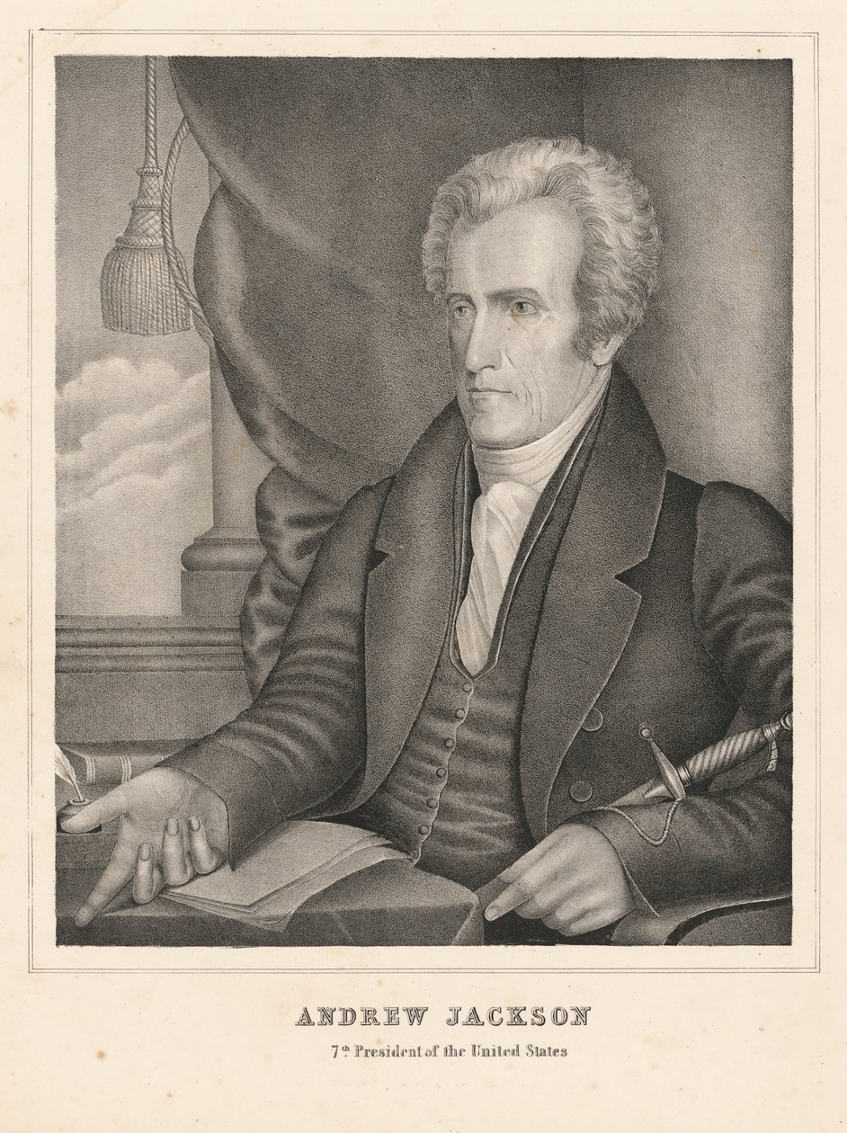 Andrew Jackson de Nathaniel Currier