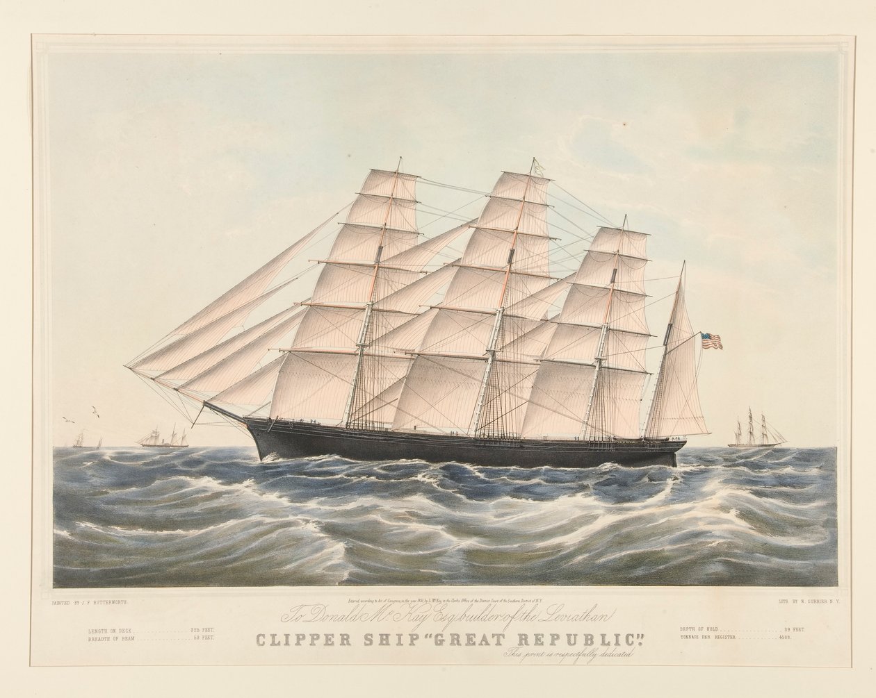 Clipper Ship de Nathaniel Currier