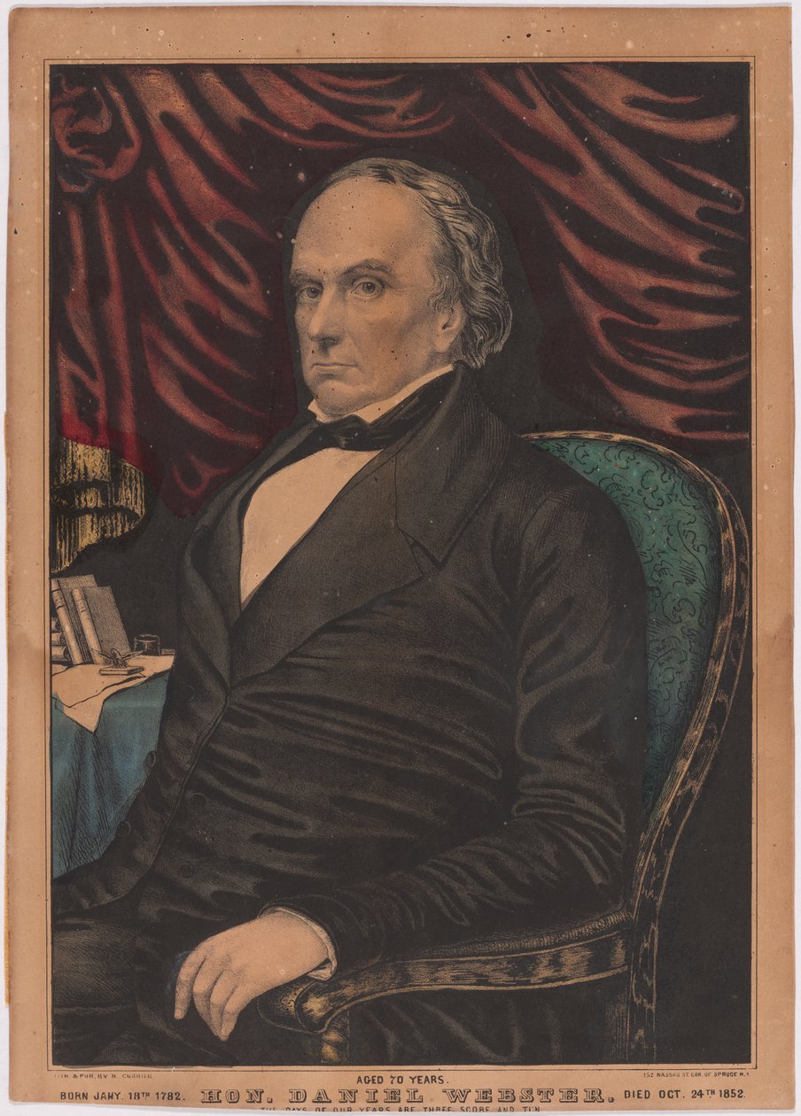 Daniel Webster de Nathaniel Currier