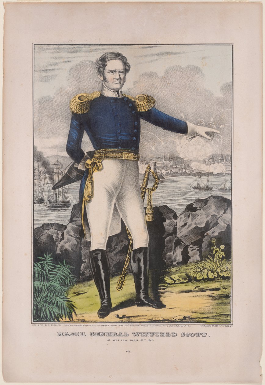 General Winfield Scott de Nathaniel Currier