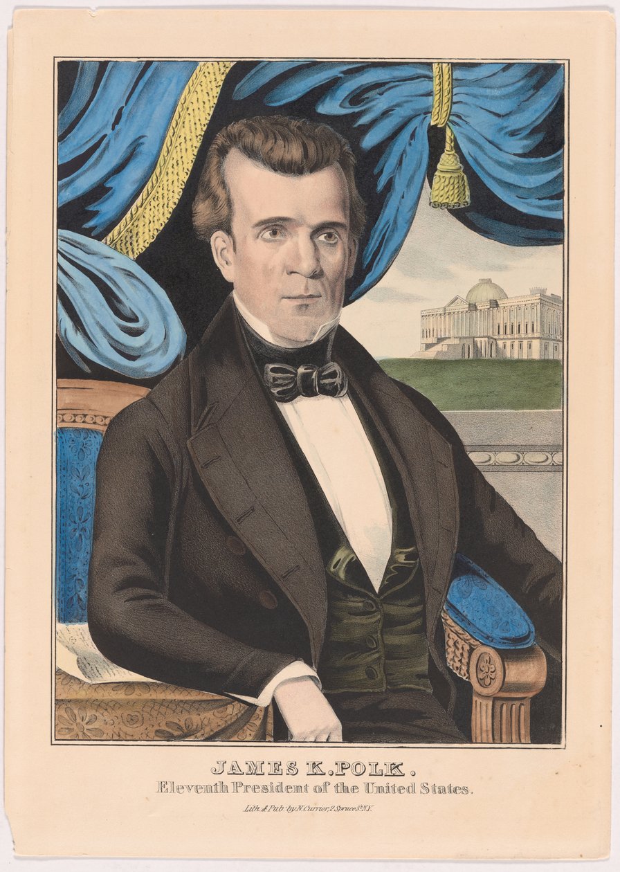 James K. Polk de Nathaniel Currier