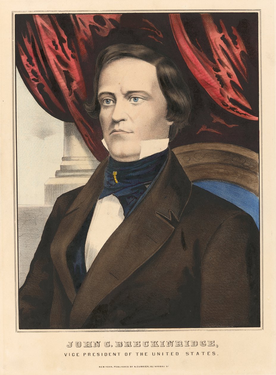 John Cabell Breckinridge de Nathaniel Currier