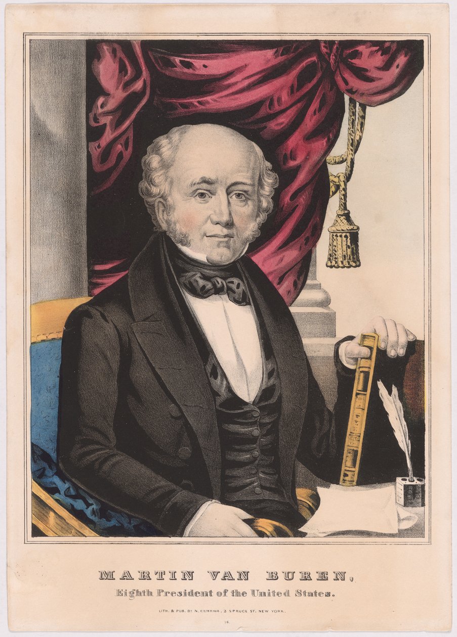 Martin Van Buren de Nathaniel Currier