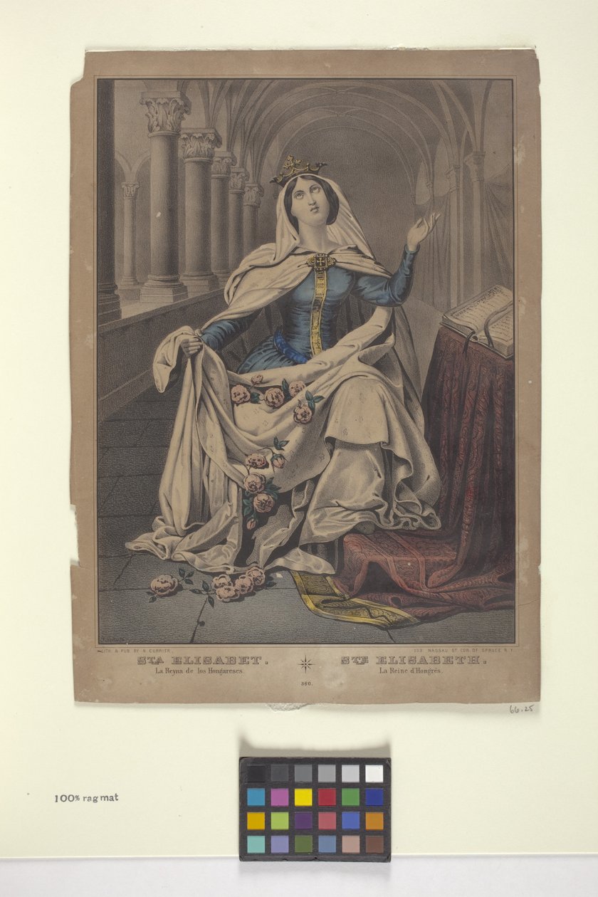 Santa Isabel (tinta, lápis) de Nathaniel Currier