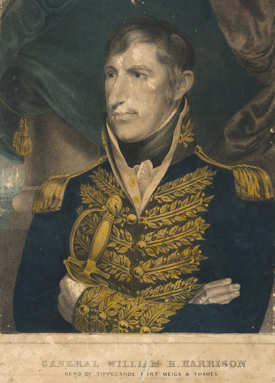 William Henry Harrison de Nathaniel Currier