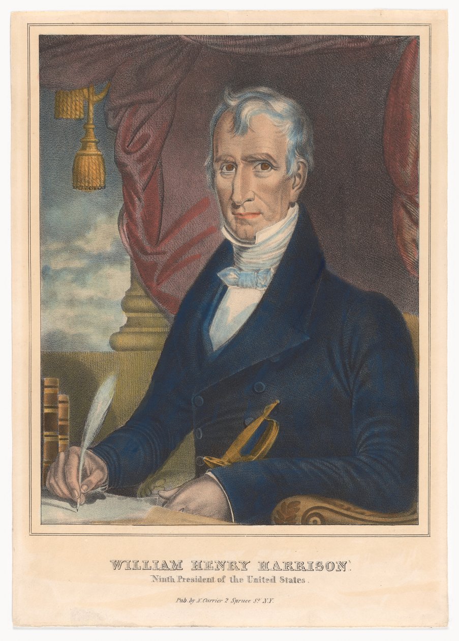 William Henry Harrison de Nathaniel Currier