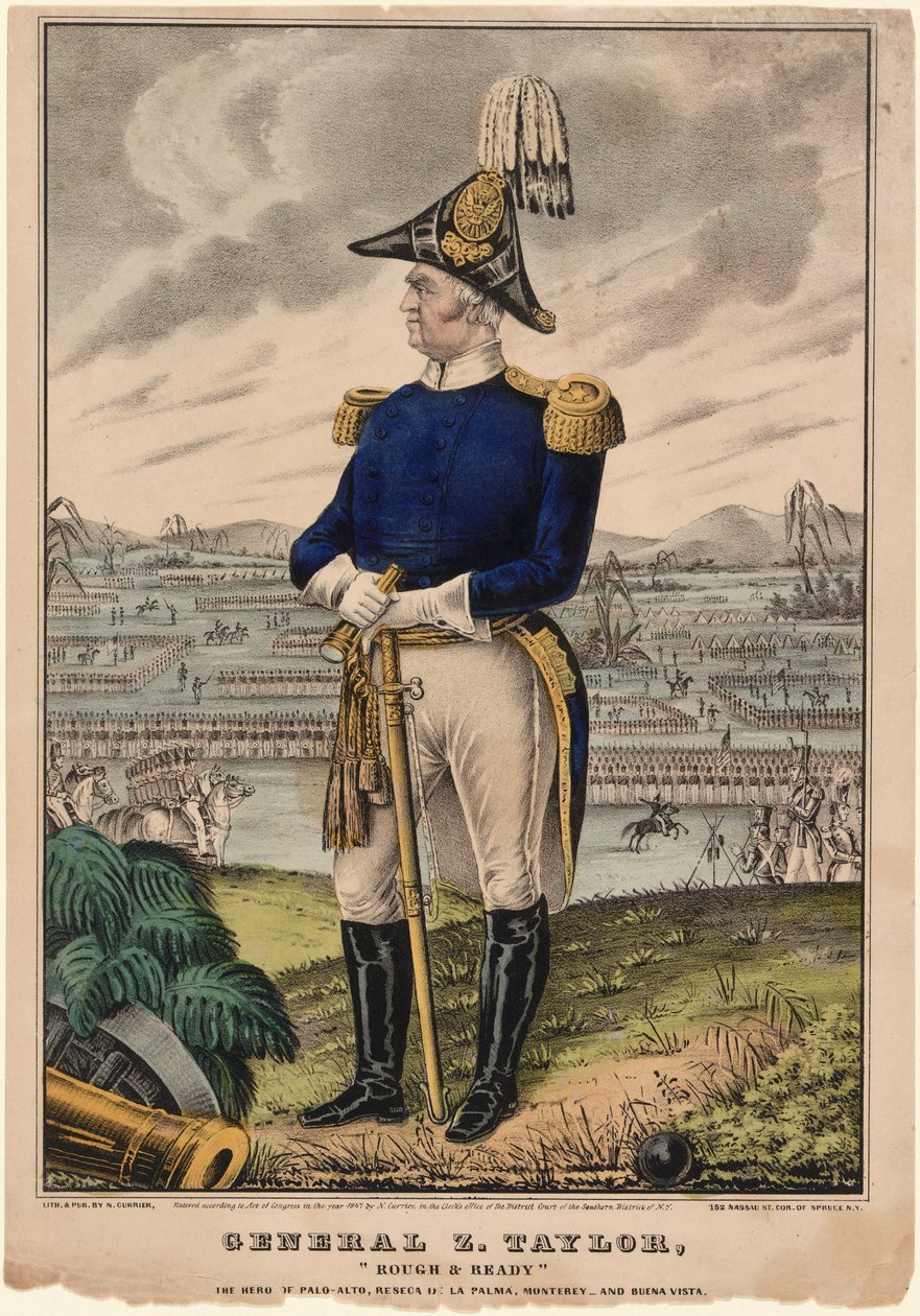 Zachary Taylor de Nathaniel Currier