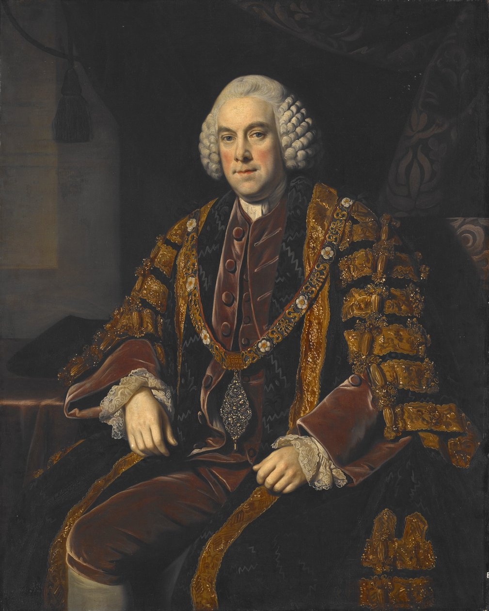Um Lord Mayor de Londres de Nathaniel Dance-Holland