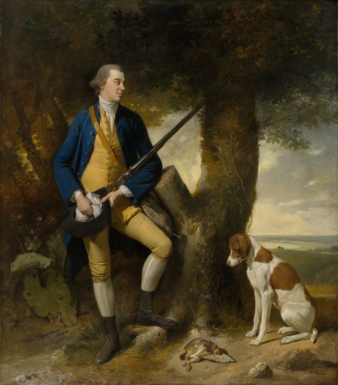 Oldfield Bowles (1740-1810), cerca de 1775-1780 (óleo sobre tela) de Nathaniel Dance