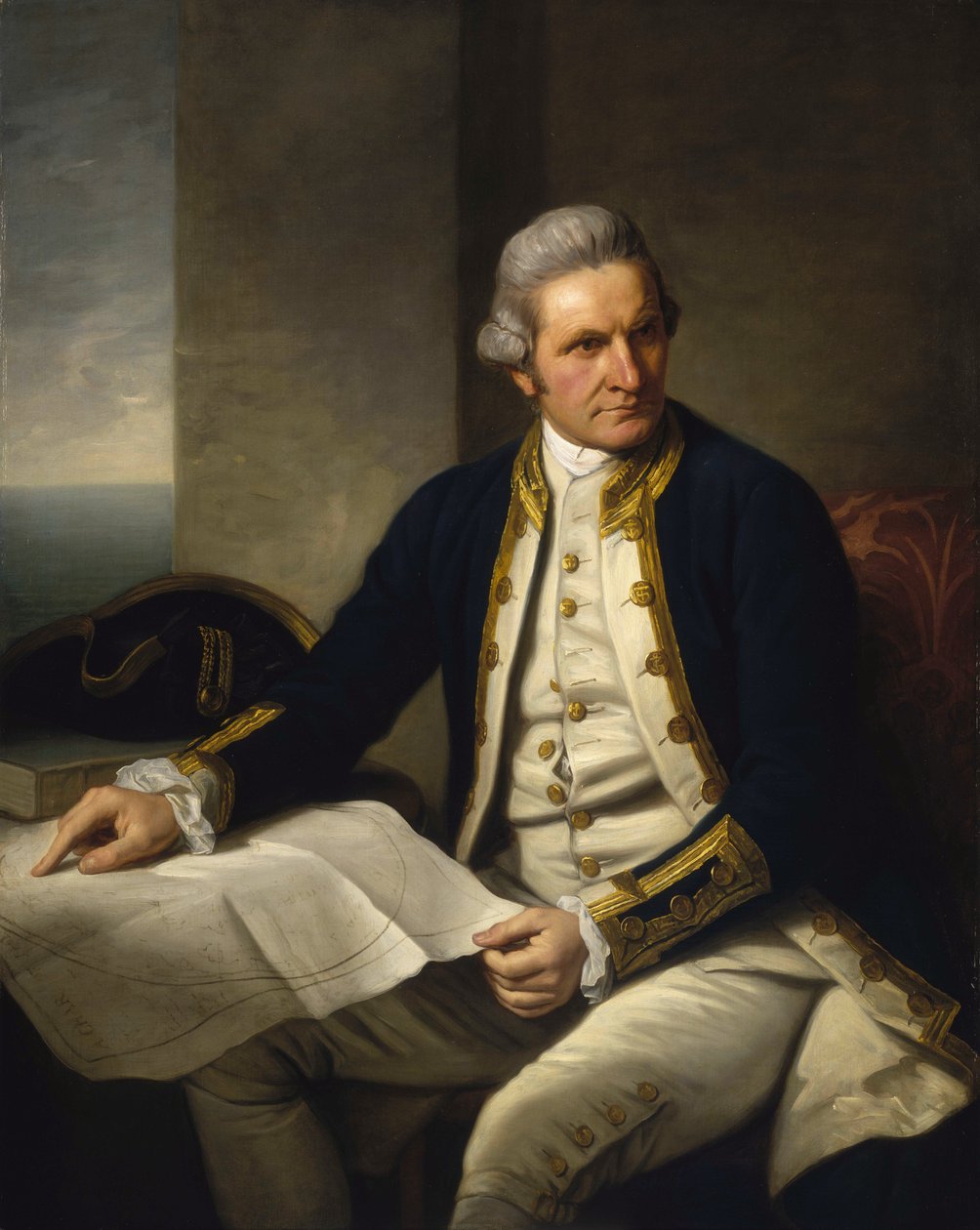 Capitão James Cook de Nathaniel Dance Holland