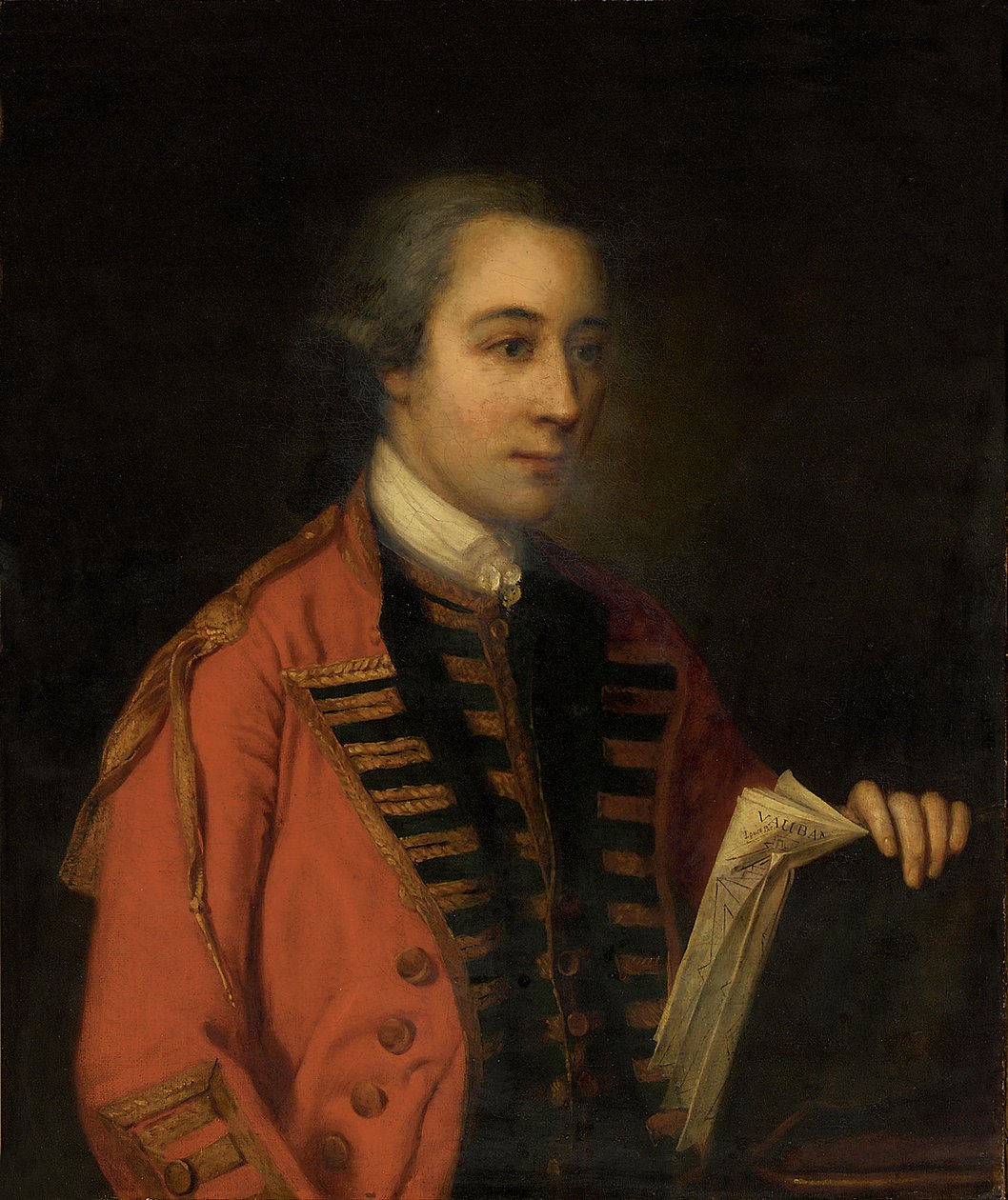 Retrato do conde de Ormonde, meio comprimento, em uniforme militar de Nathaniel Dance Holland