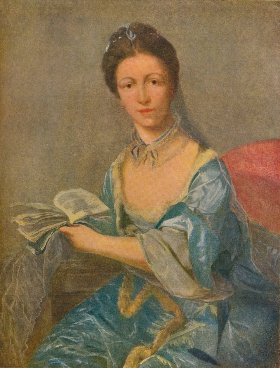 Fanny Burney Mme. Diablay, c1780, 1920. de Nathaniel Hone