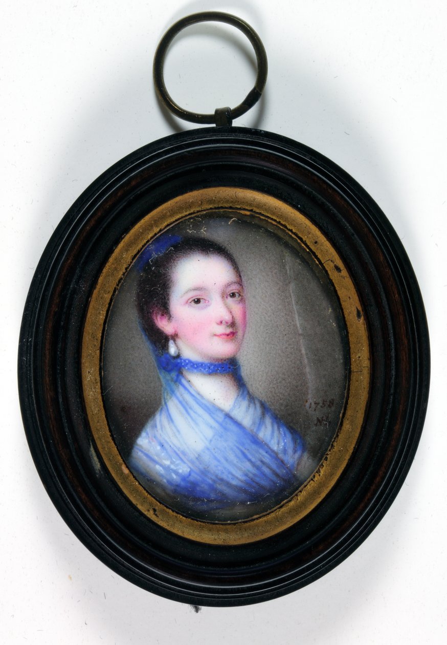 Lady Henrietta Cavendish Bentinck, mais tarde Condessa de Stamford de Nathaniel Hone