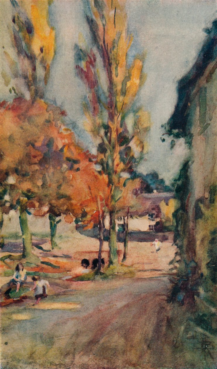 Em Whimple, Devon, c1916 de Nathaniel Hughes John Baird