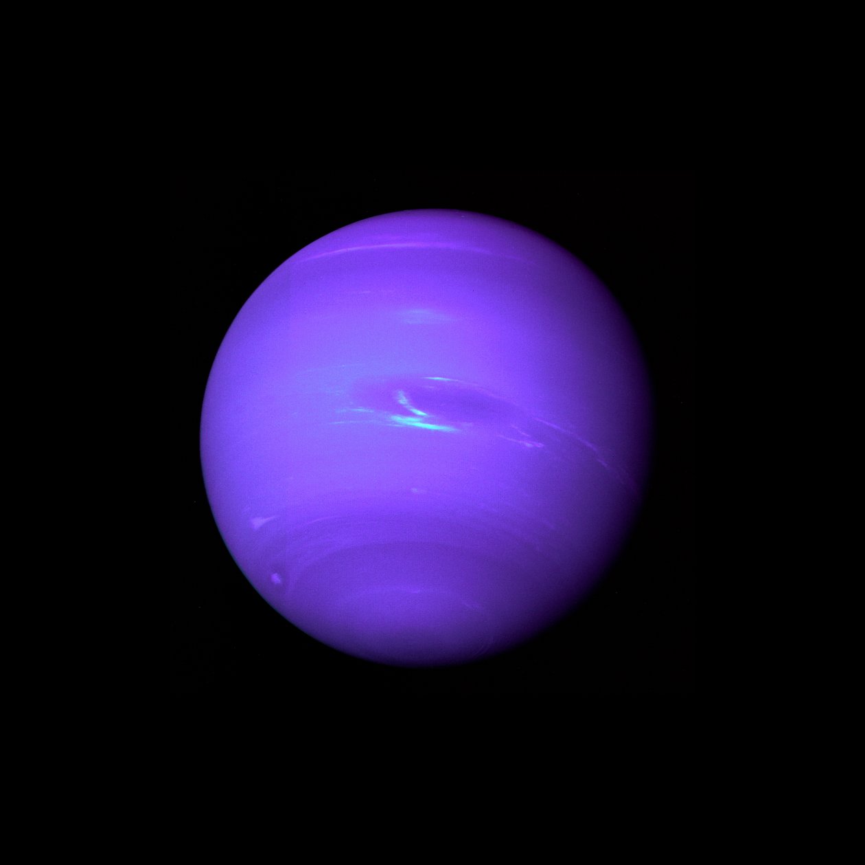 O planeta Netuno de National Aeronautics and Space Administration National Aeronautics and Space Administration