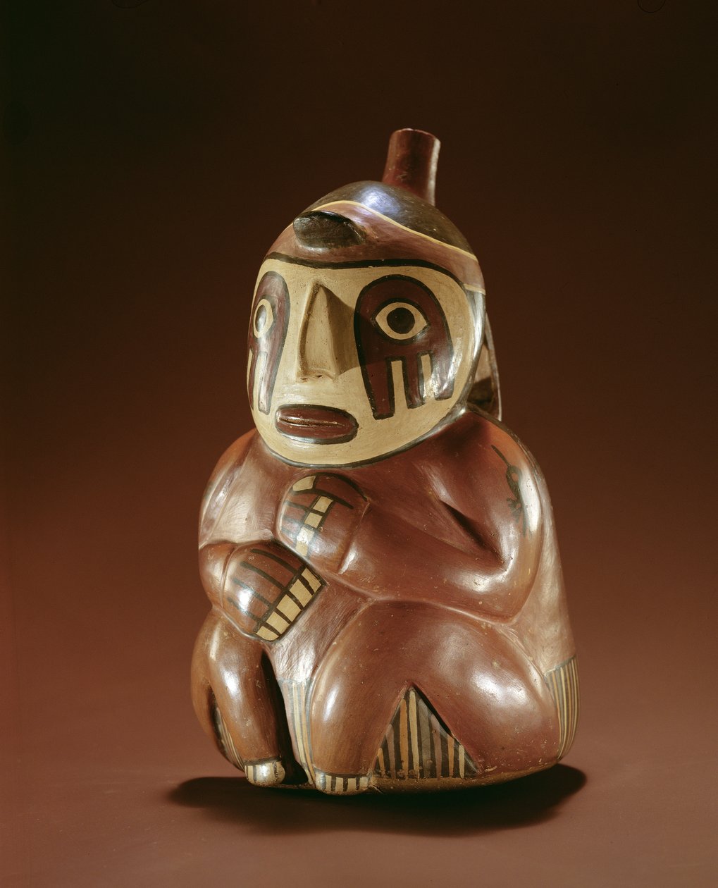 Figura garrafa, Peru (cerâmica) de Nazca Culture