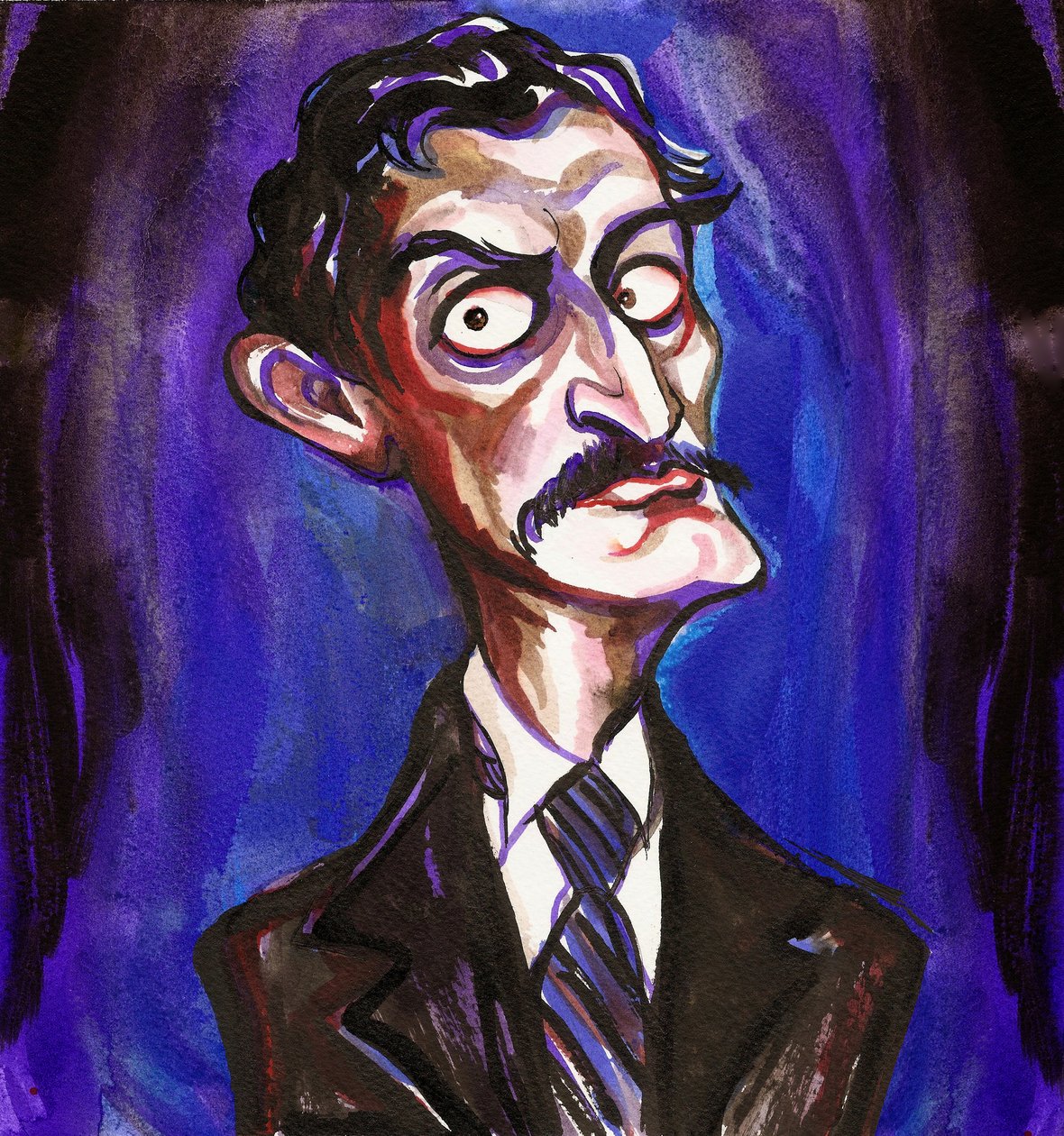 Edvard Munch, 2018 (tinta) de Neale Osborne