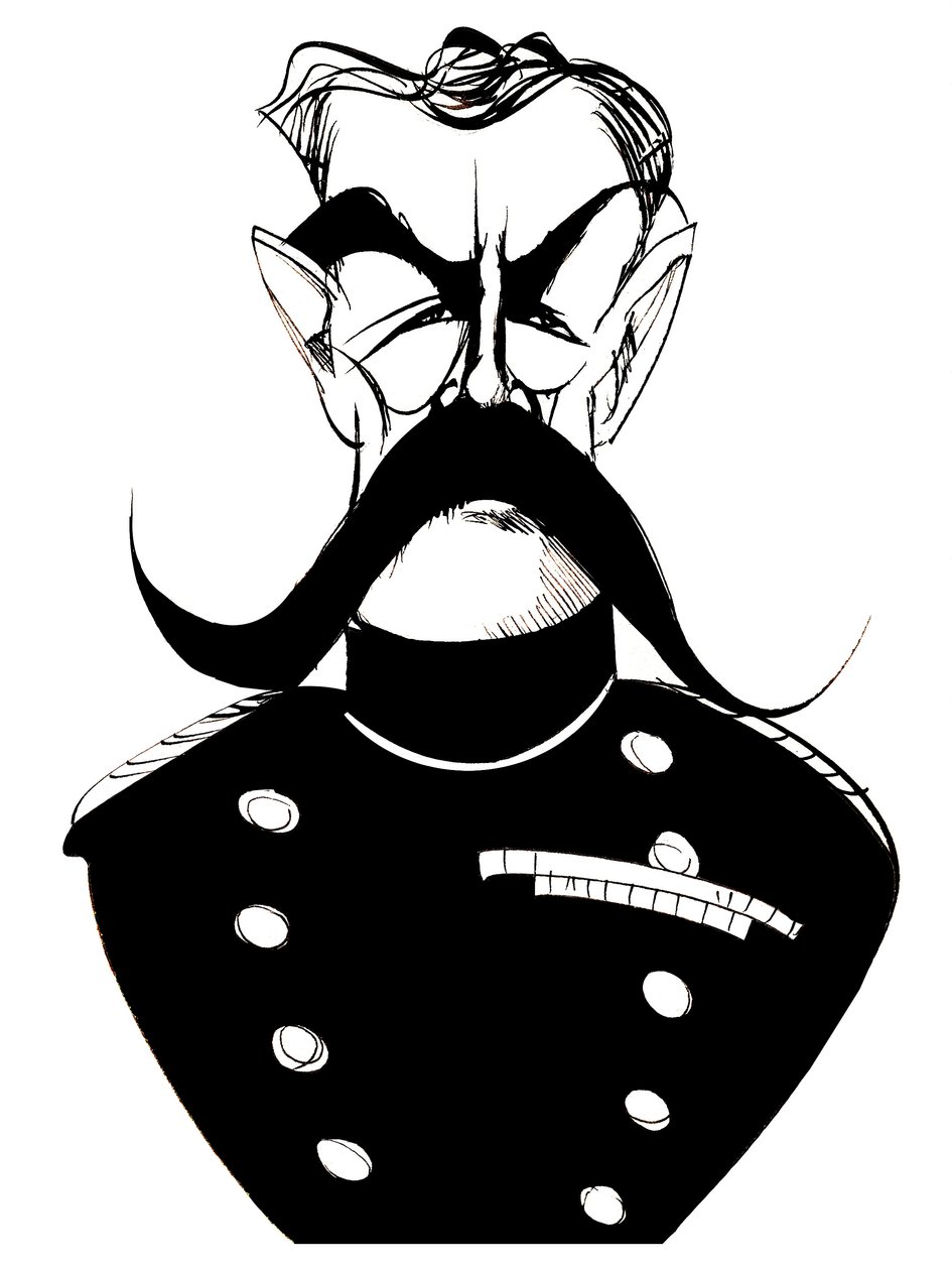 Herbert Kitchener - Nascido na Irlanda, Marshall de campo britânico, First Earl Kitchener de Neale Osborne
