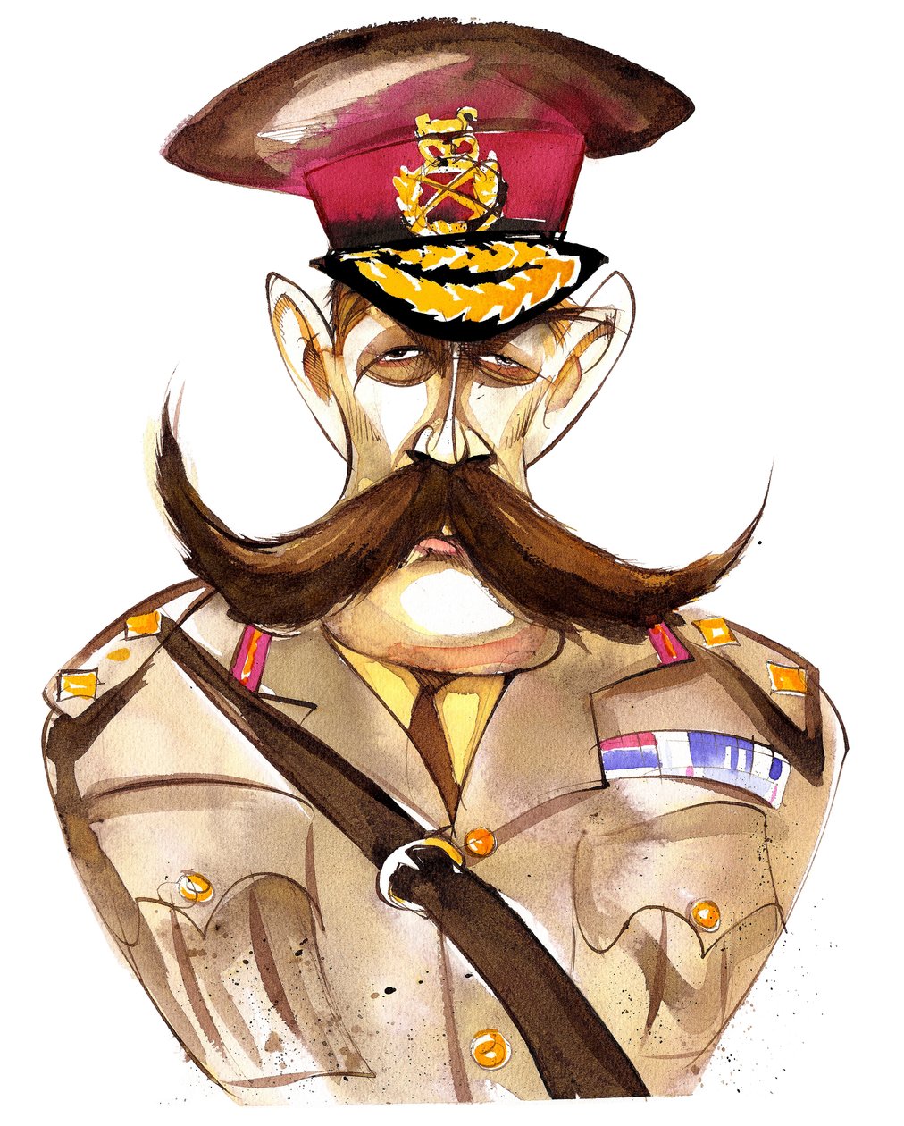 Nascido na Irlanda, Marshall de Campo Britânico, Primeiro Conde Kitchener de Neale Osborne