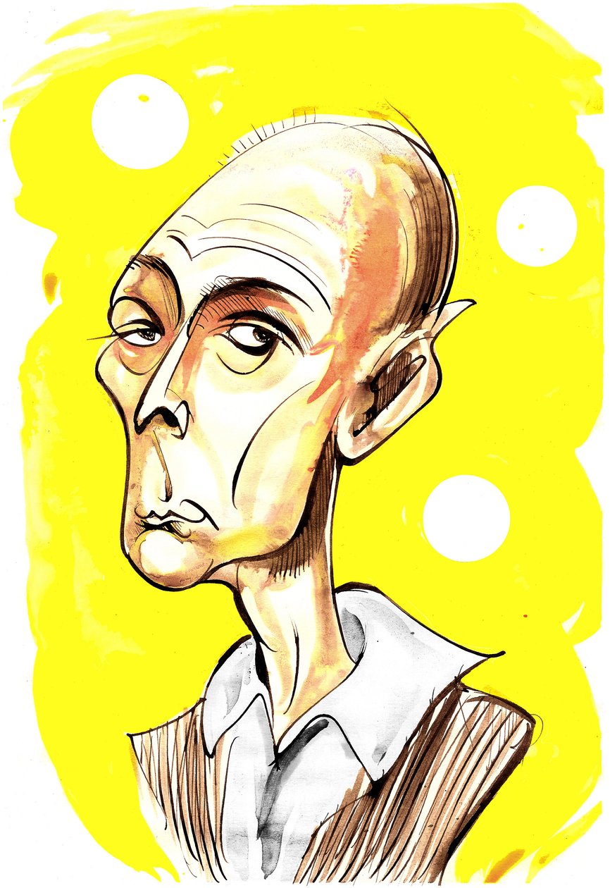 Jasper Carrott - caricatura de Neale Osborne