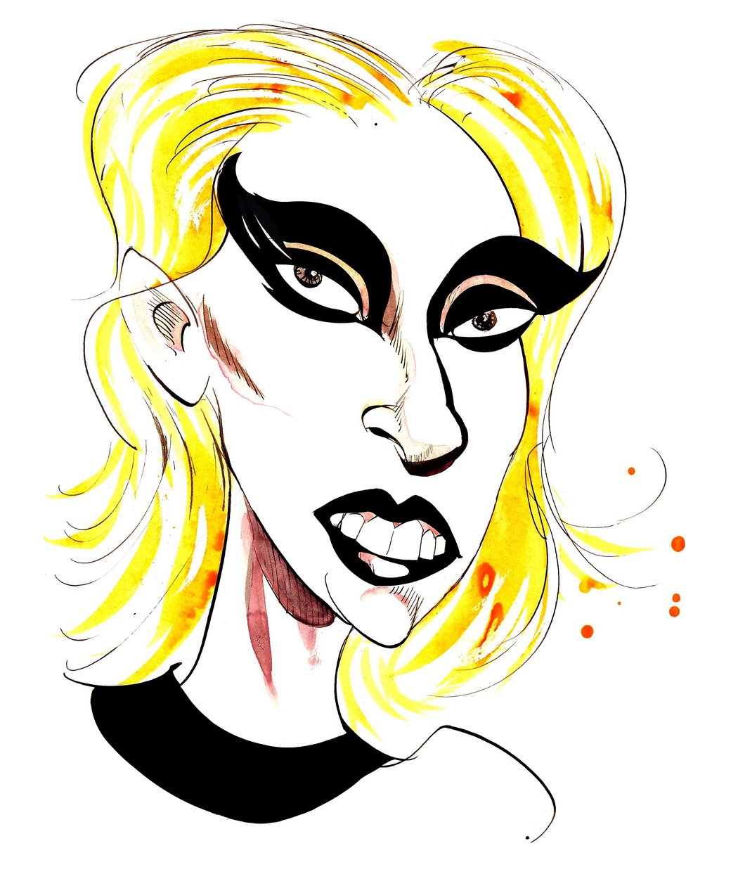 Lady Gaga - carícia de Neale Osborne