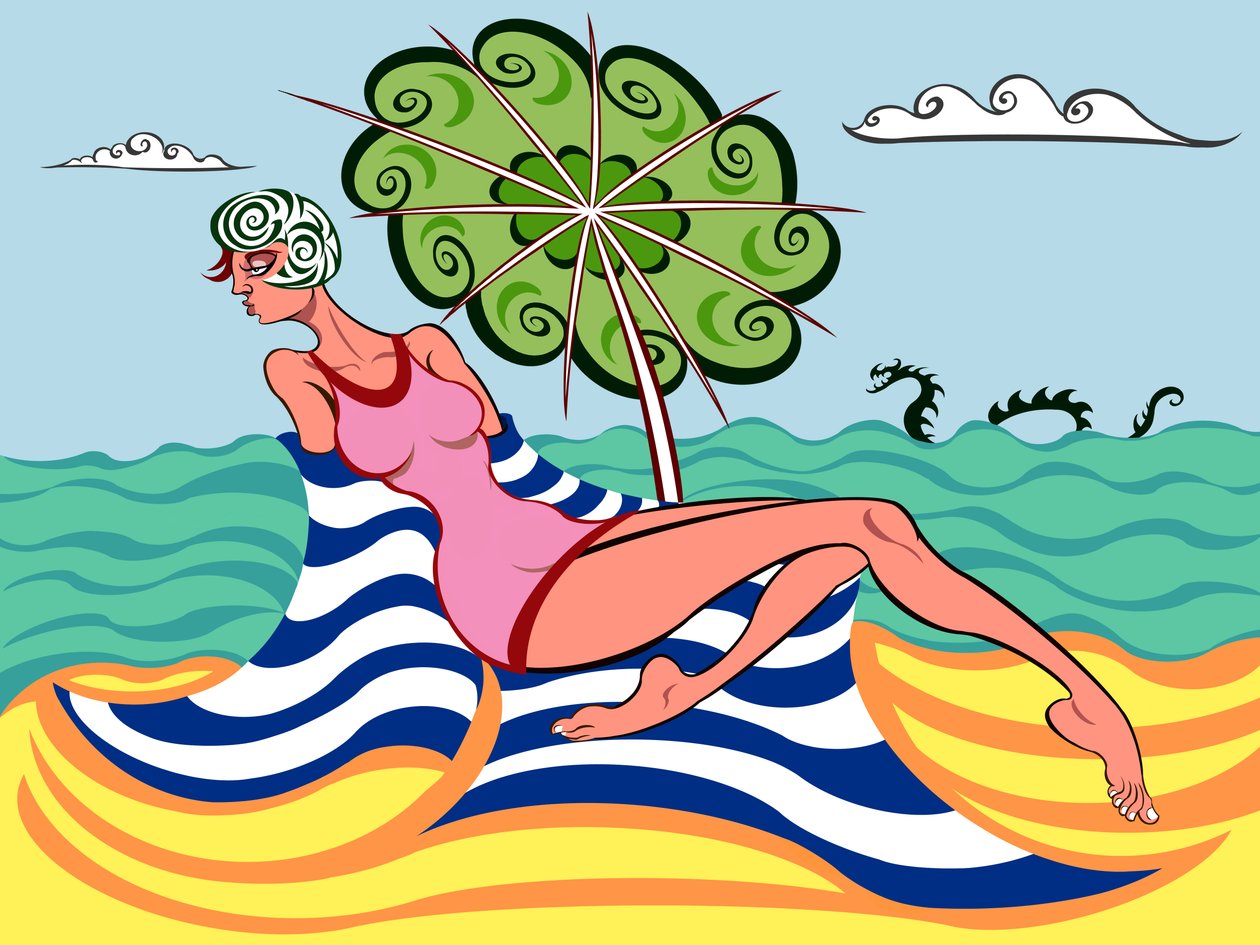 Parasol Madness, 2016 de Neale Osborne