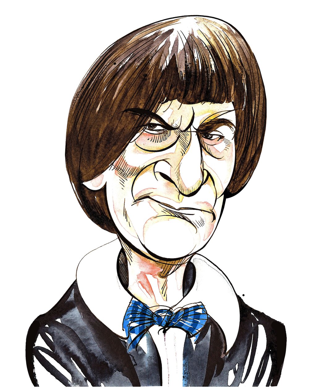 Patrick Troughton como Doctor Who na série de televisão da BBC com o mesmo nome de Neale Osborne