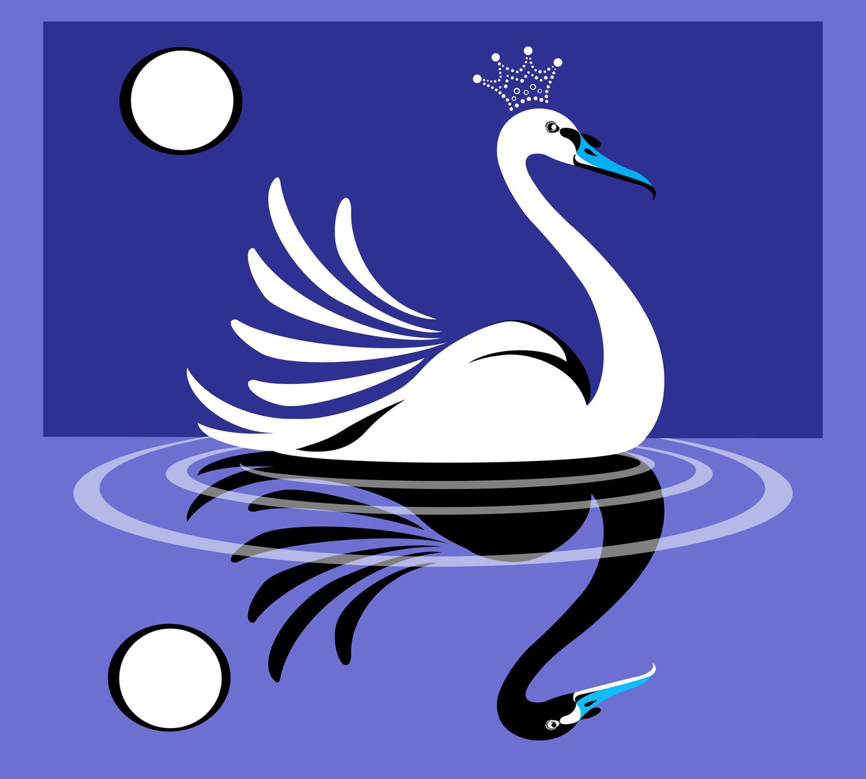 Lago dos Cisnes, 2019 de Neale Osborne