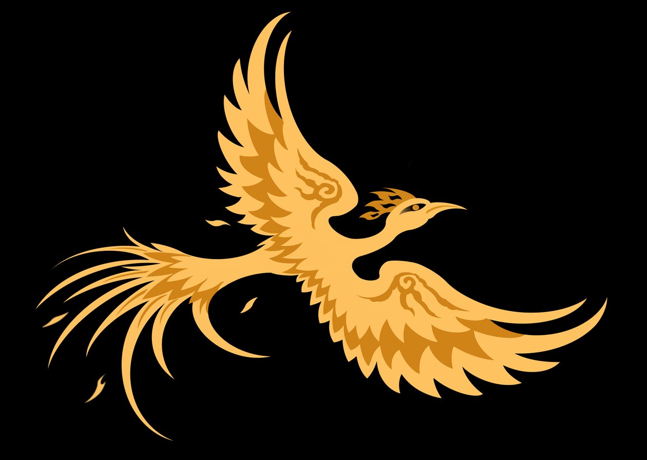 O Firebird - figura da lenda russa de Neale Osborne